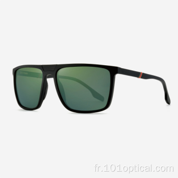 Lunettes de soleil rectangulaires Navigator TR-90 pour hommes